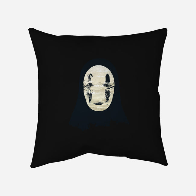 Forest Without a Face-none removable cover w insert throw pillow-dandingeroz
