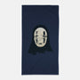 Forest Without a Face-none beach towel-dandingeroz