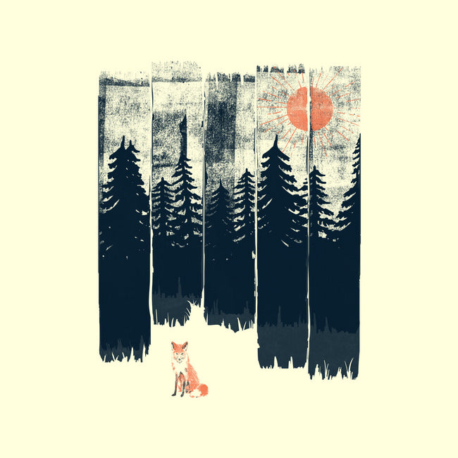 Fox In the Wild-none glossy sticker-ndtank