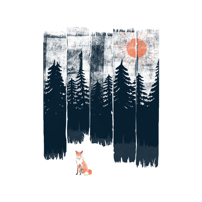 Fox In the Wild-womens v-neck tee-ndtank
