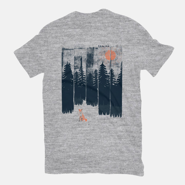 Fox In the Wild-womens basic tee-ndtank