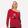 Free Cat-womens off shoulder sweatshirt-zula
