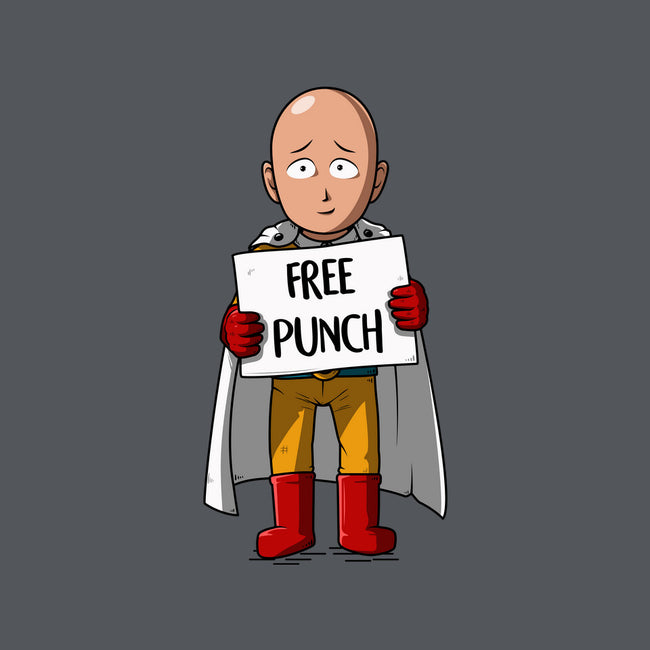 Free Punch-none beach towel-ducfrench