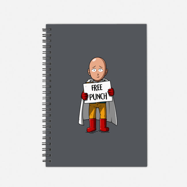 Free Punch-none dot grid notebook-ducfrench