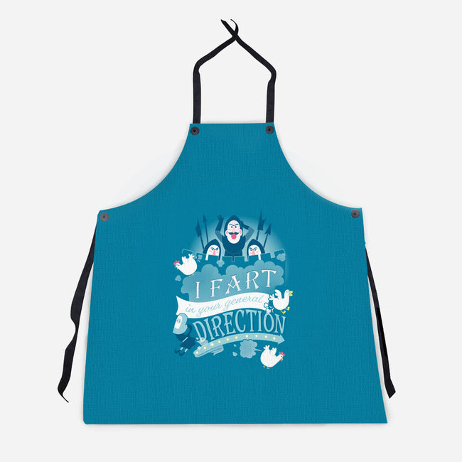 French Taunting-unisex kitchen apron-queenmob