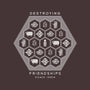 Friendship Destroyer-none removable cover w insert throw pillow-Kat_Haynes