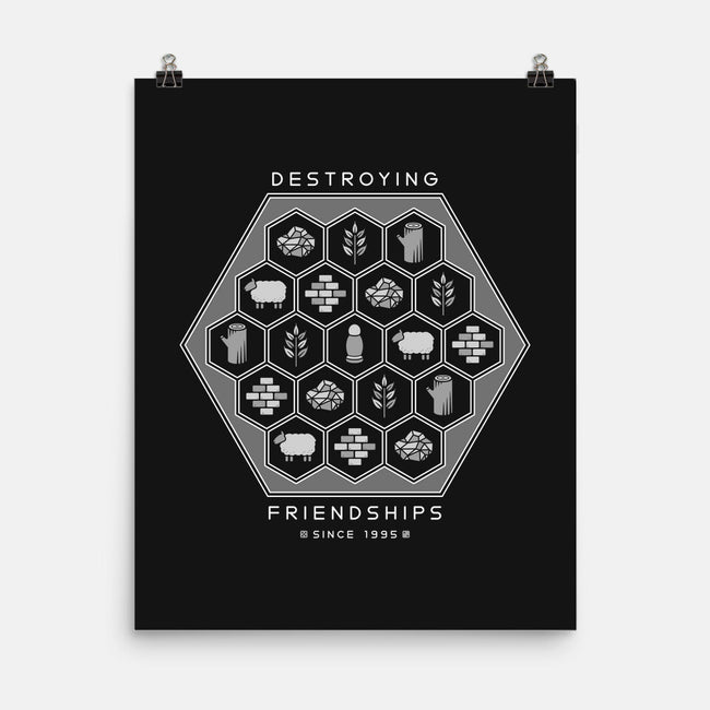 Friendship Destroyer-none matte poster-Kat_Haynes