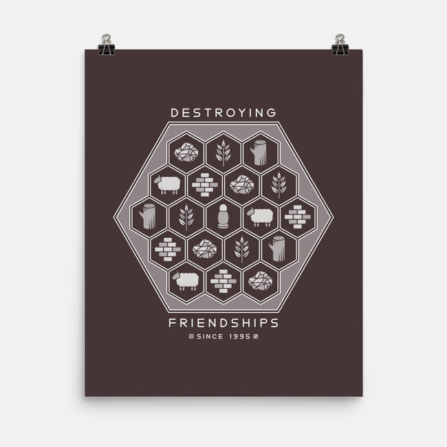 Friendship Destroyer-none matte poster-Kat_Haynes