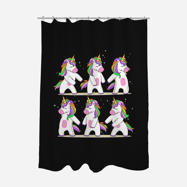 Ftnite Unicorn Challenge-none polyester shower curtain-edwoody