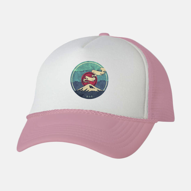 Fuji-unisex trucker hat-againstbound