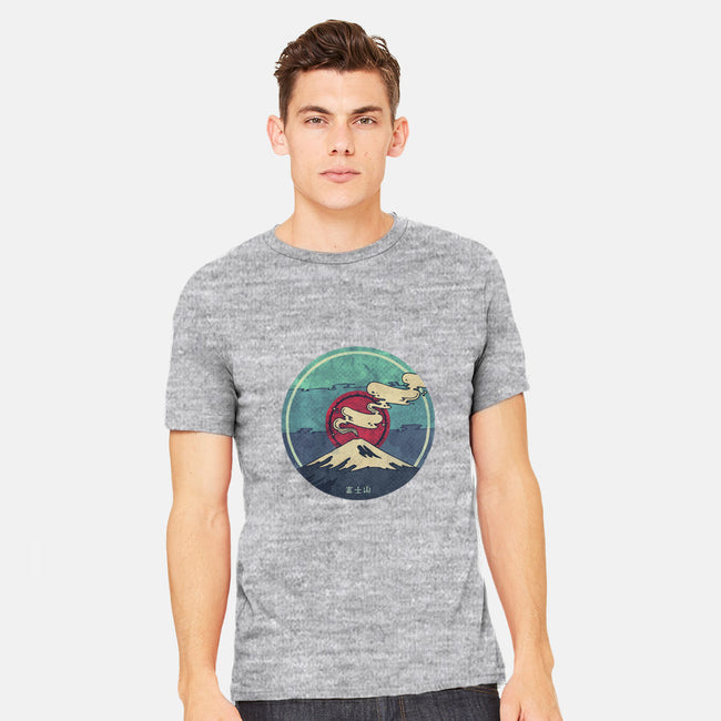 Fuji-mens heavyweight tee-againstbound