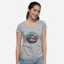 Fuji-womens v-neck tee-againstbound