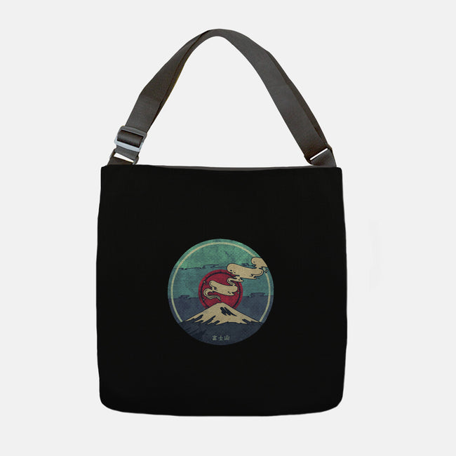 Fuji-none adjustable tote-againstbound