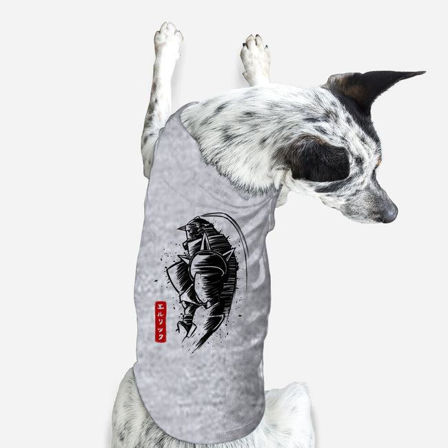 Full Sketch-dog basic pet tank-albertocubatas