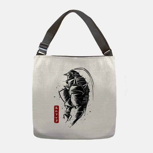Full Sketch-none adjustable tote-albertocubatas