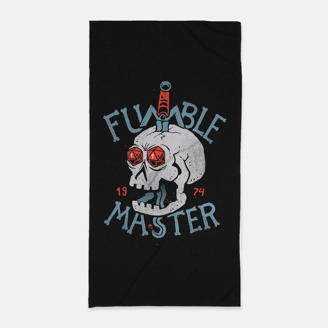 Fumble Master-none beach towel-Azafran