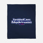 Furnished Caves & Reptile Arsonists-none fleece blanket-Azafran