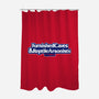 Furnished Caves & Reptile Arsonists-none polyester shower curtain-Azafran