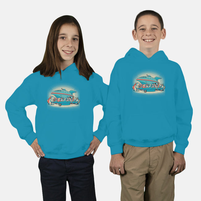 Future Supper-youth pullover sweatshirt-trheewood