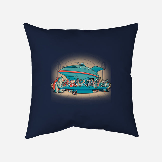 Future Supper-none non-removable cover w insert throw pillow-trheewood