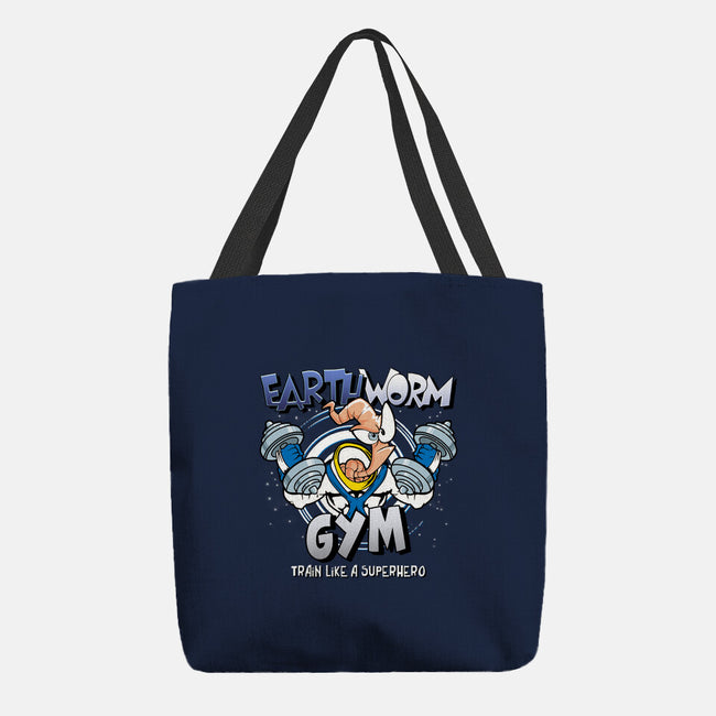 Earthworm Gym-none basic tote-Immortalized