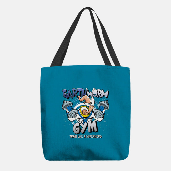 Earthworm Gym-none basic tote-Immortalized