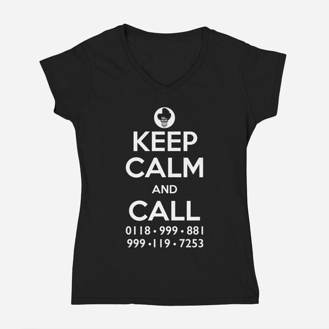 Easy To Remember-womens v-neck tee-DoctorRoboto