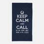 Easy To Remember-none beach towel-DoctorRoboto
