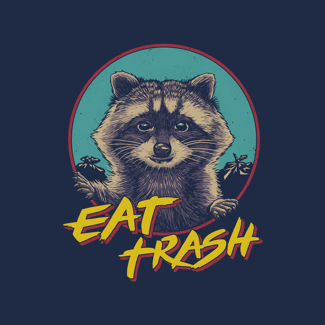 Eat Trash-none drawstring bag-vp021