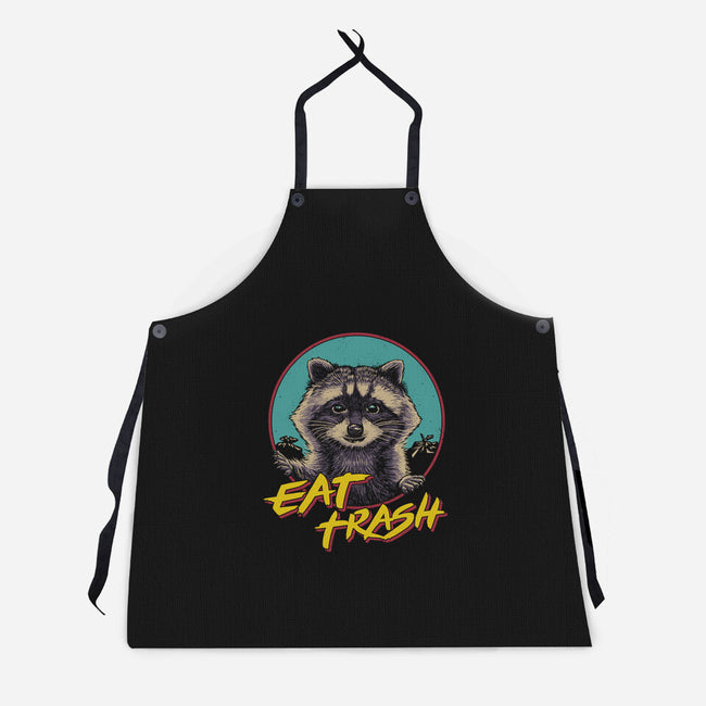 Eat Trash-unisex kitchen apron-vp021