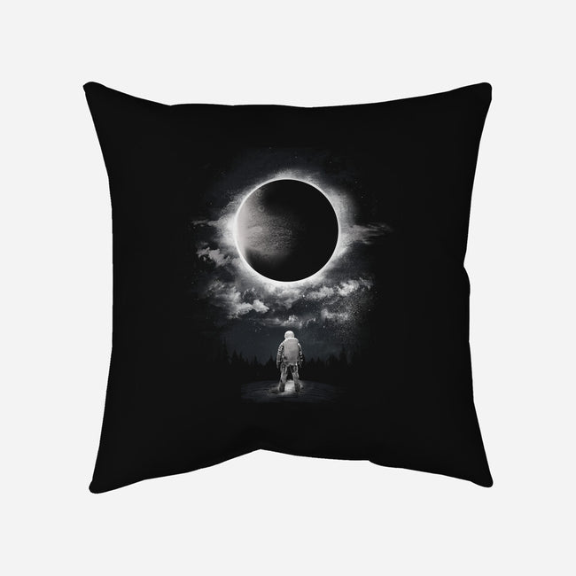 Eclipse-none removable cover w insert throw pillow-dandingeroz