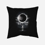 Eclipse-none removable cover w insert throw pillow-dandingeroz