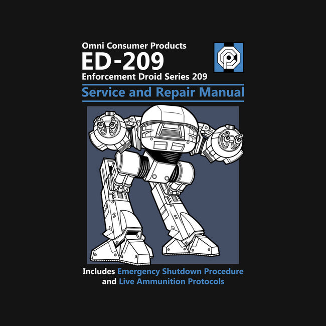 ED-209-none matte poster-adho1982