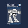 ED-209-none zippered laptop sleeve-adho1982