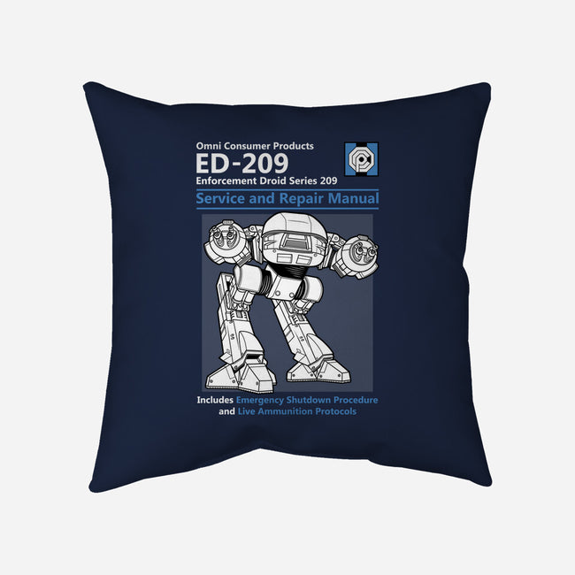 ED-209-none removable cover w insert throw pillow-adho1982