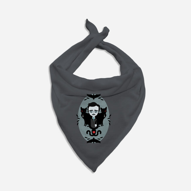 Edgar Allan Poe and Friends-cat bandana pet collar-Murphypop