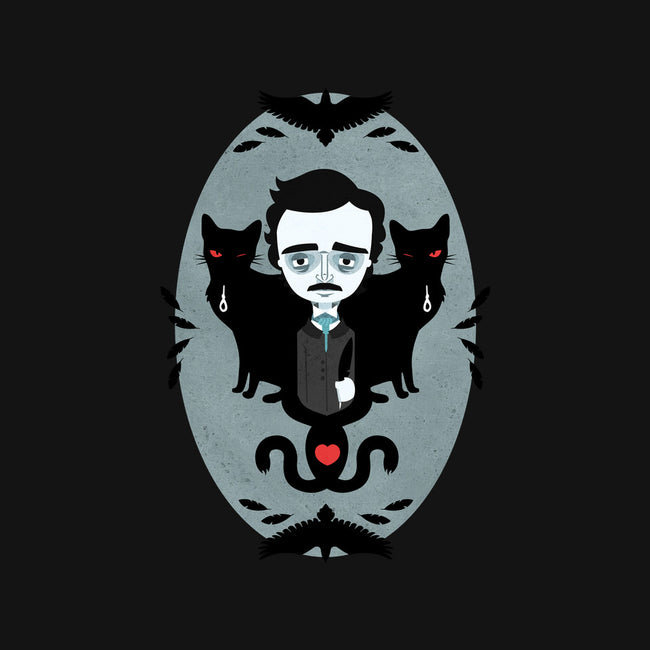 Edgar Allan Poe and Friends-none glossy sticker-Murphypop