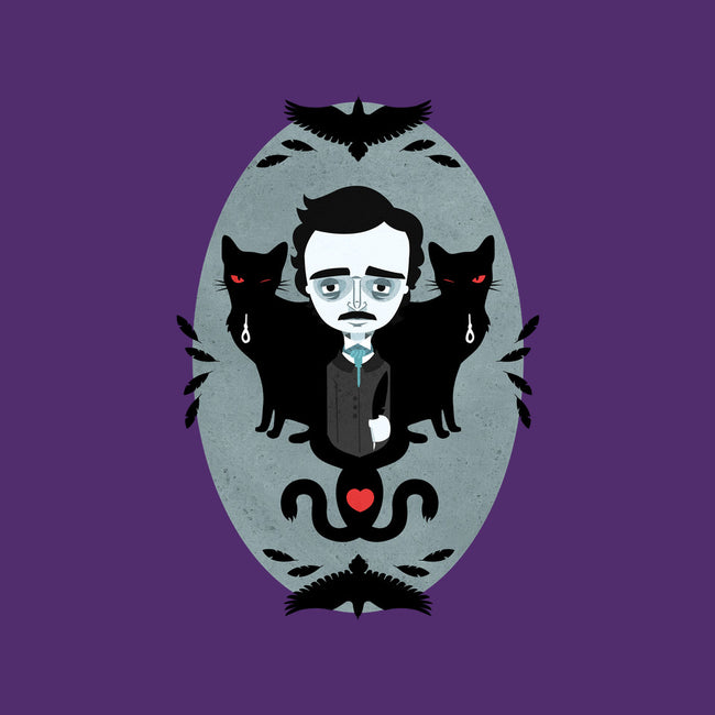 Edgar Allan Poe and Friends-none glossy sticker-Murphypop