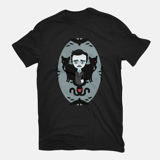 Edgar Allan Poe and Friends-unisex basic tee-Murphypop