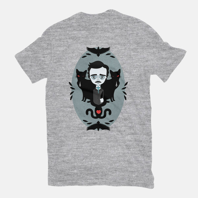 Edgar Allan Poe and Friends-womens fitted tee-Murphypop