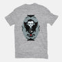 Edgar Allan Poe and Friends-womens basic tee-Murphypop