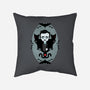 Edgar Allan Poe and Friends-none removable cover w insert throw pillow-Murphypop