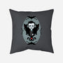 Edgar Allan Poe and Friends-none removable cover throw pillow-Murphypop