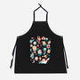 Eediot Box-unisex kitchen apron-tanoshiboy