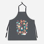 Eediot Box-unisex kitchen apron-tanoshiboy