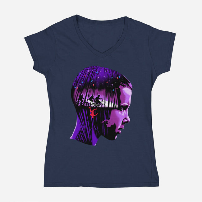 Eleven-womens v-neck tee-zerobriant