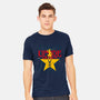 Eleven4Ham-mens heavyweight tee-risarodil