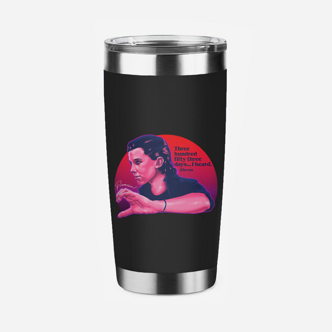 Eleven's Heart-none stainless steel tumbler drinkware-zerobriant