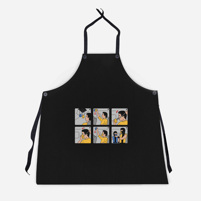 Emergency Kosplay-unisex kitchen apron-ibyes_illustration