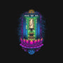 Enlightened Police Box-none stretched canvas-Bamboota